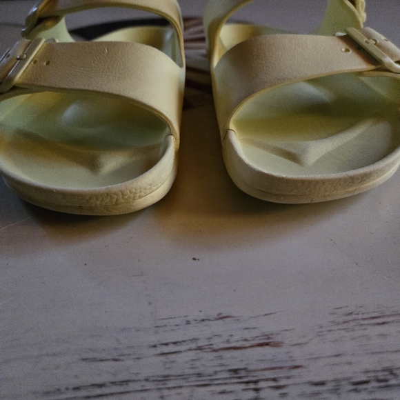 Birkenstock Arizona Essentials Yellow EVA Sandal Size 9 - Picture 8 of 14